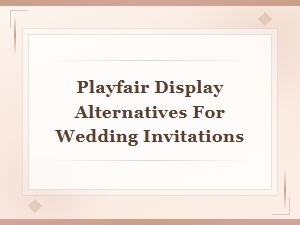Best High Contrast Serif Fonts for Wedding Invitations as Playfair Display Alternatives